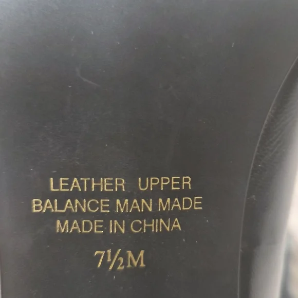 Apostrophe Black Leather Peep Toe Heels - Perforated Detail - 7.5M - Picture 3 of 6